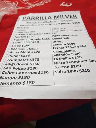 Parrilla Milver