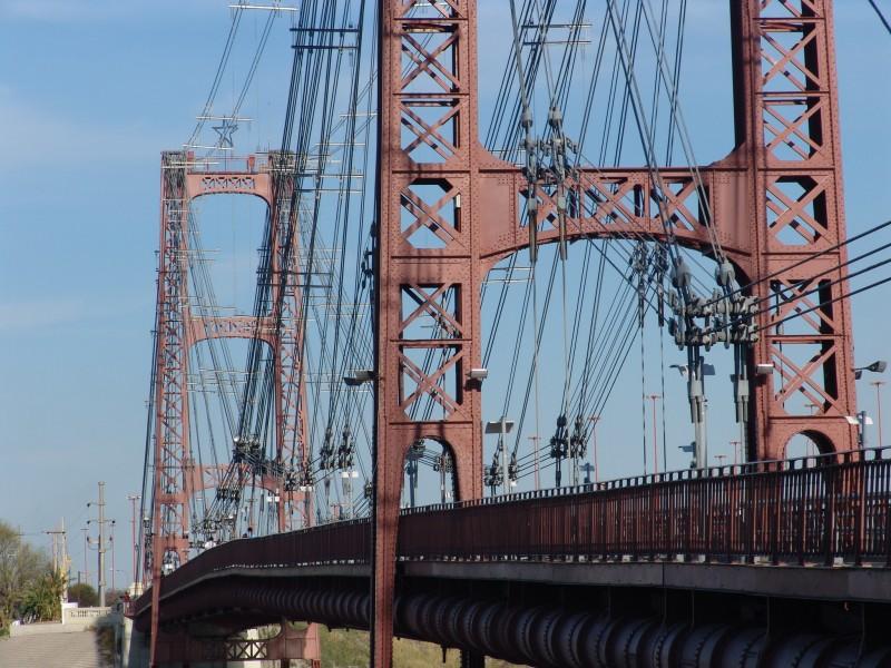 el Puente Colgante de Santa Fe